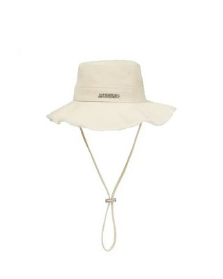 Jacquemus 'Le Bob Artichaut' Bucket Hat White