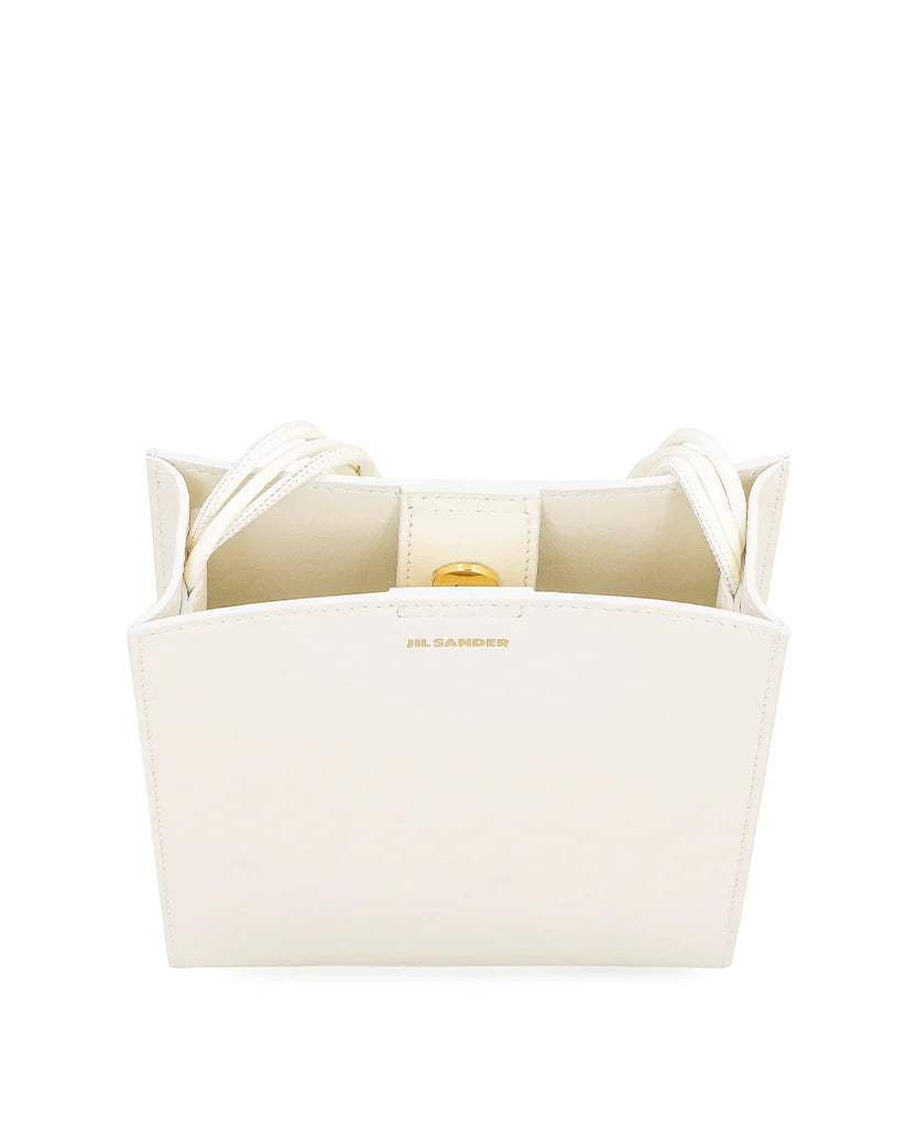 Jil Sander Tangle Crossbody Bag Cream