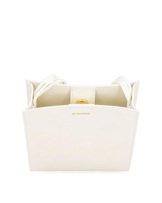 Jil Sander Tangle Crossbody Bag Cream