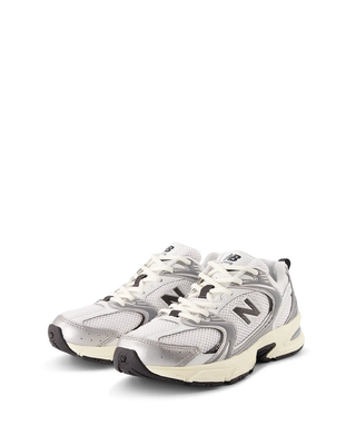 New Balance 530 Silver Metallic/Black Cement U530ESA