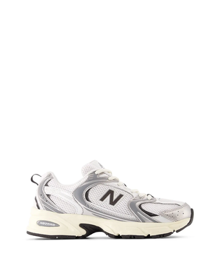 New Balance 530 Silver Metallic/Black Cement U530ESA