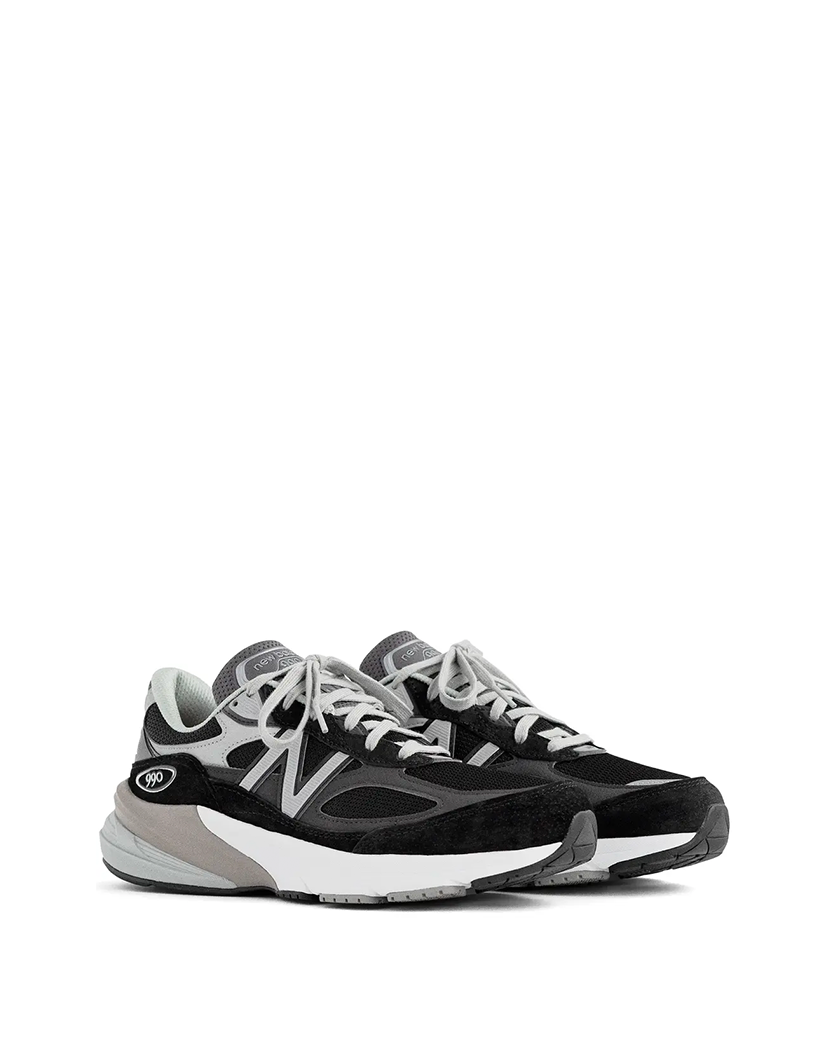 New Balance 990v6 Made in USA Black Grey White W990BK6