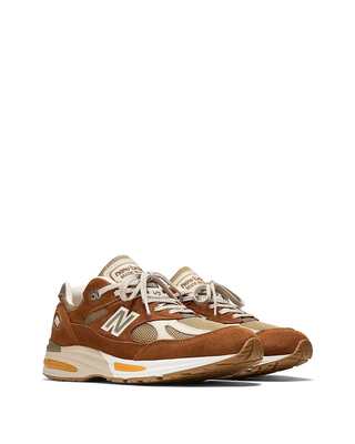 New Balance 991v2 Made In UK Caramel Cafe/Dijon U991GB2
