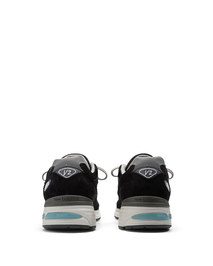New Balance 991v2 Made in UK Black/Smoked Pearl U991BK2