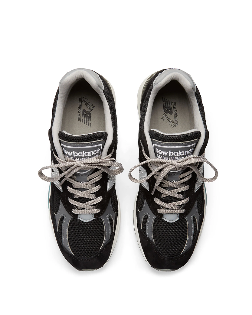 New Balance 991v2 Made in UK Black/Smoked Pearl U991BK2