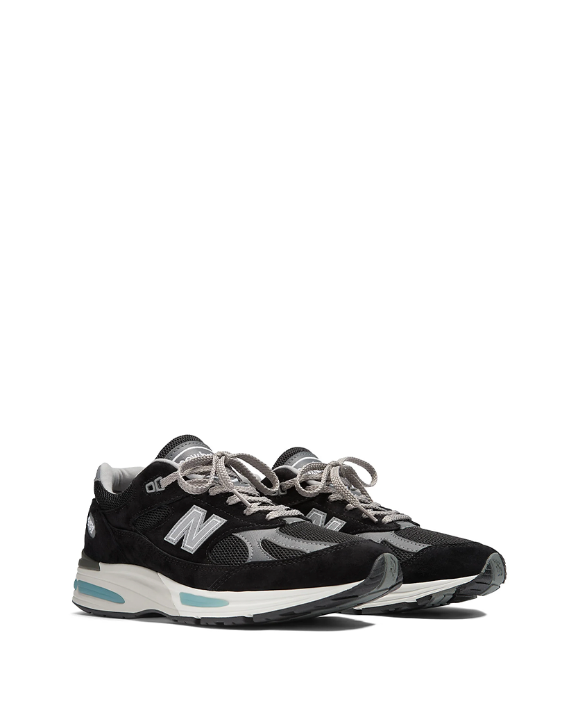 New Balance 991v2 Made in UK Black/Smoked Pearl U991BK2