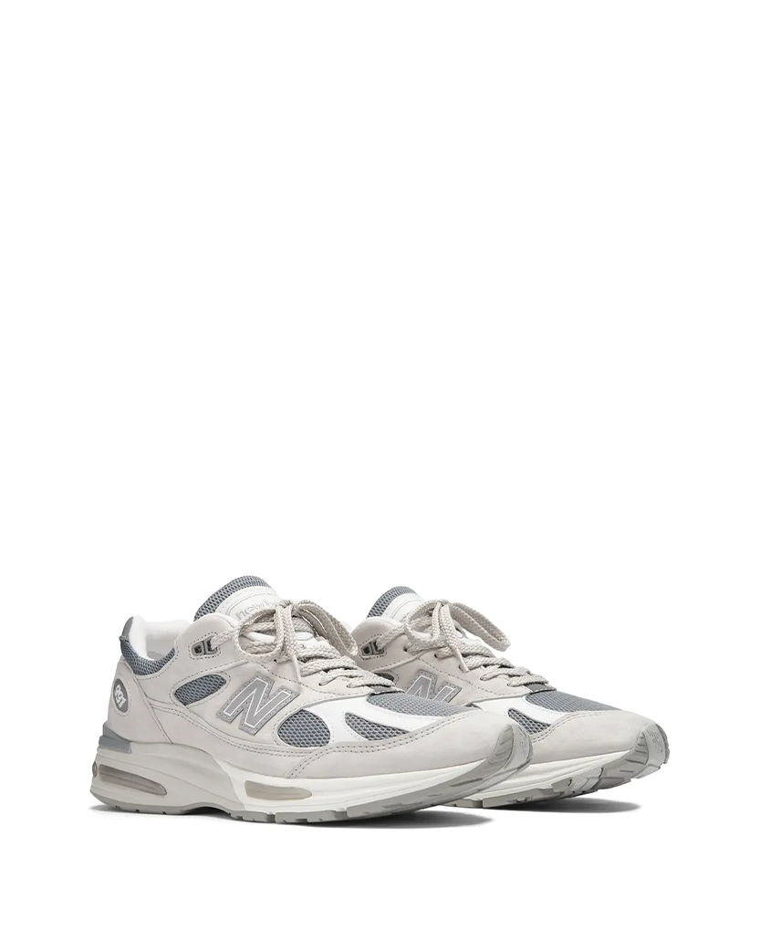 New Balance 991v2 Made in UK Nimbus Cloud/Silver U991LG2