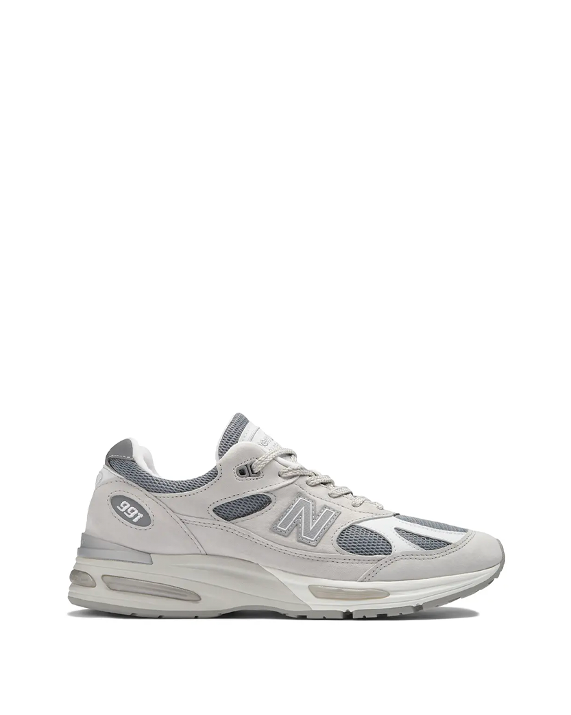 New Balance 991v2 Made in UK Nimbus Cloud/Silver U991LG2