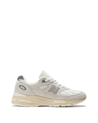 New Balance 991v2 Made in UK Wind Chime White Silver U991OW2