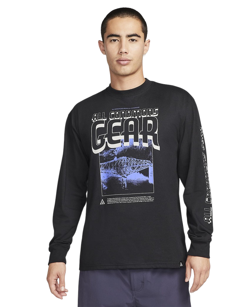 Nike ACG Long Sleeve T-Shirt Black FQ3730-010