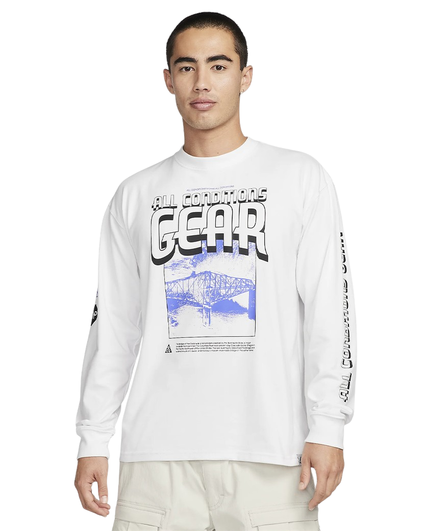 Nike ACG Long Sleeve T-Shirt White FQ3730-121