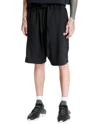 Y-3 Sport Uniform 3-Stripes Shorts Black JN7038