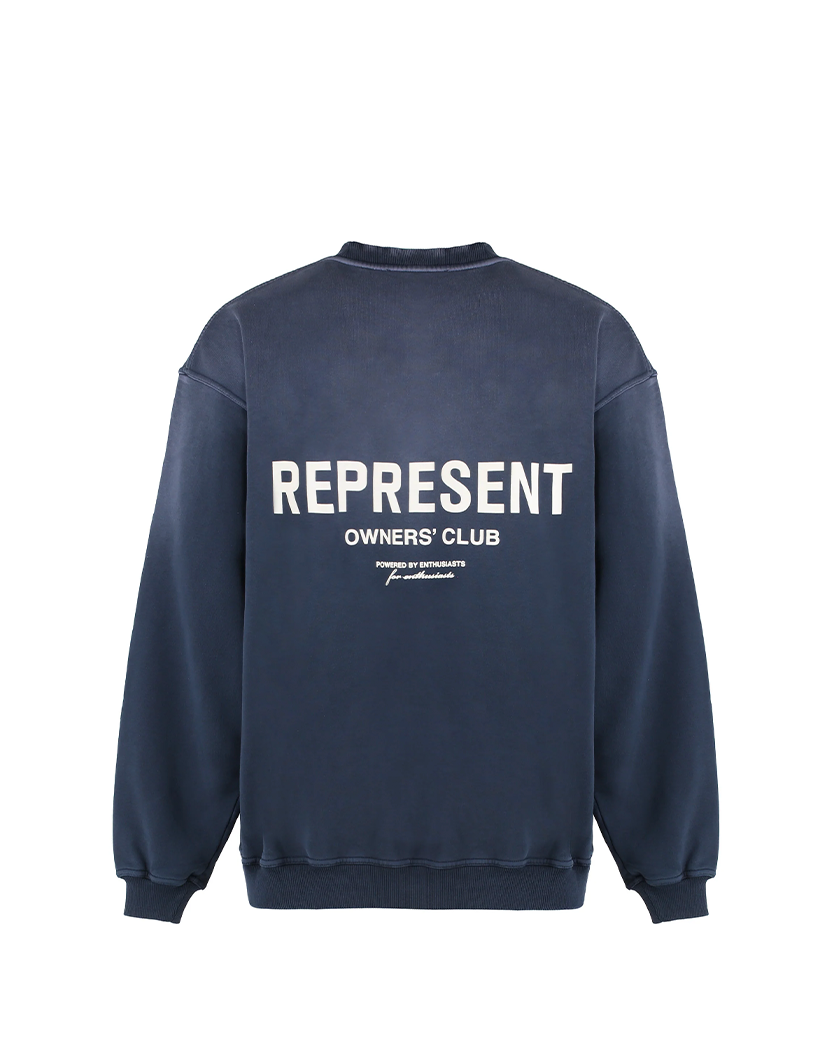 Represent Owners Club Sweatshirt Navy Blue OCM41115-224