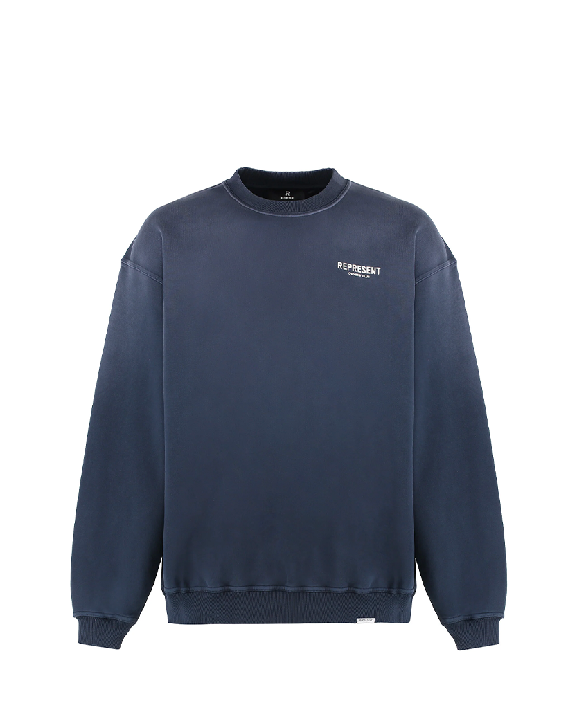 Represent Owners Club Sweatshirt Navy Blue OCM41115-224