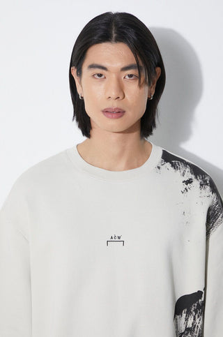 A-Cold-Wall SS24 Brushstroke Crewneck Bone