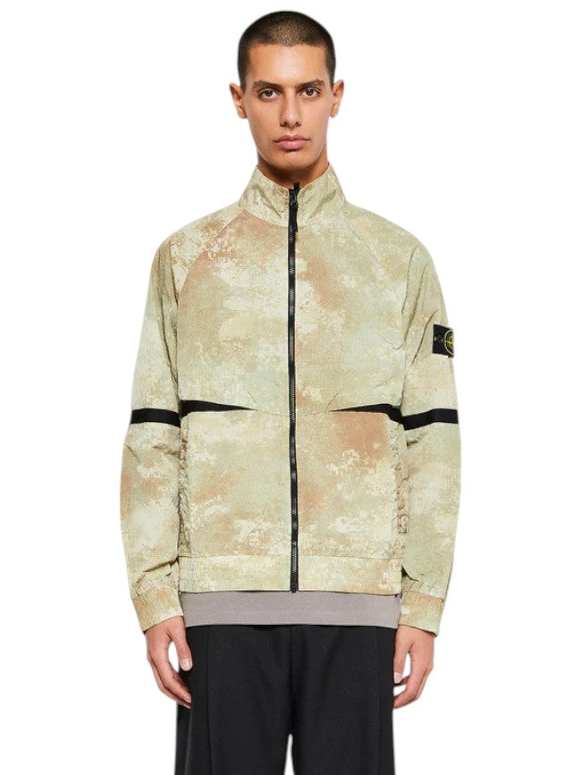Stone Island 661E1 Camouflage Jacket Green