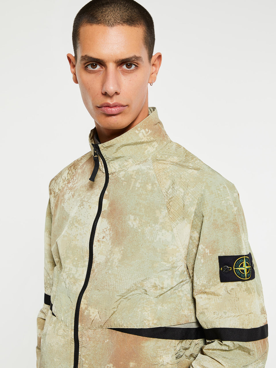 Stone Island 661E1 Camouflage Jacket Green