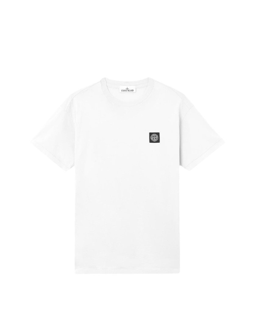 Stone Island 2100027 60/2 COTTON JERSEY T-shirt Compass Patch Sky Blue