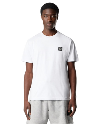 Stone Island 2100027 60/2 COTTON JERSEY T-shirt Compass Patch Sky Blue