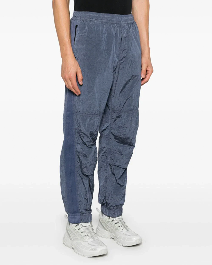 Stone Island 30919 Nylon Metal Loose Fit Jogger Pants Mid Blue