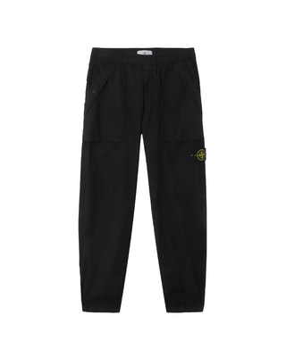 Stone Island 3100017 STRETCH COTTON TELA 'PARACADUTE' Pants Black