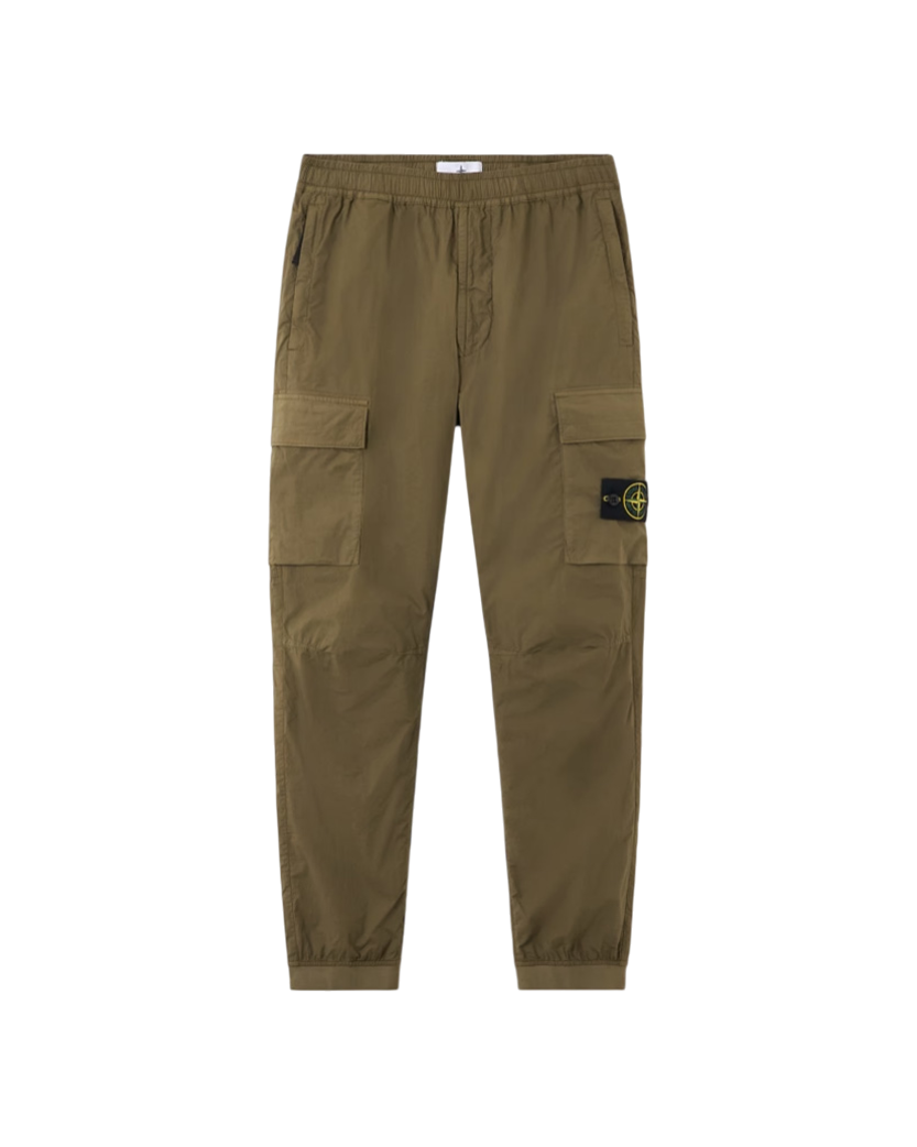 Stone Island 3100031 Stretch Cotton 'PARACADUTE' Pants Military Green
