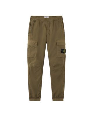 Stone Island 3100031 Stretch Cotton 'PARACADUTE' Pants Military Green