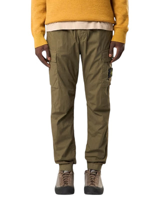 Stone Island 3100031 Stretch Cotton 'PARACADUTE' Pants Military Green