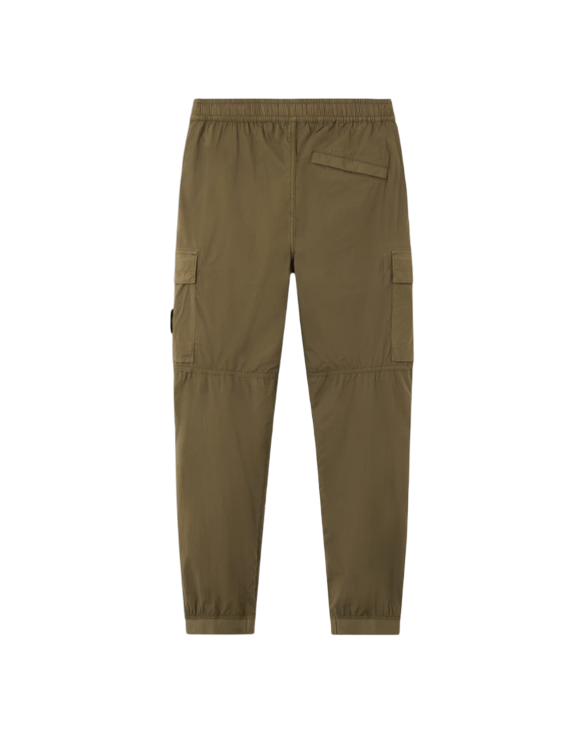 Stone Island 3100031 Stretch Cotton 'PARACADUTE' Pants Military Green
