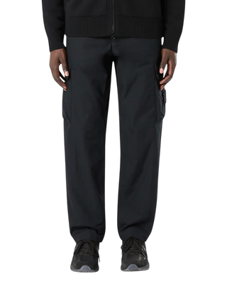 Stone Island 311F1 Weatherproof Cotton Canvas Ghost Patch Cargo Pants Black