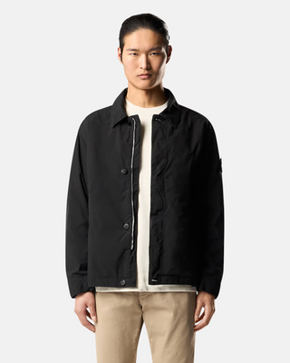 Stone Island 4100025 Light Compact Touch Poly-TC Jacket Black