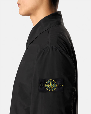 Stone Island 4100025 Light Compact Touch Poly-TC Jacket Black