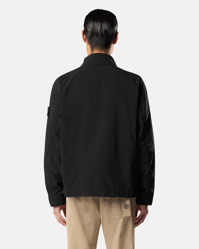 Stone Island 4100025 Light Compact Touch Poly-TC Jacket Black