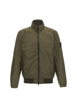 Stone Island 4100037 CRINKLE REPS R-NY Jacket Green