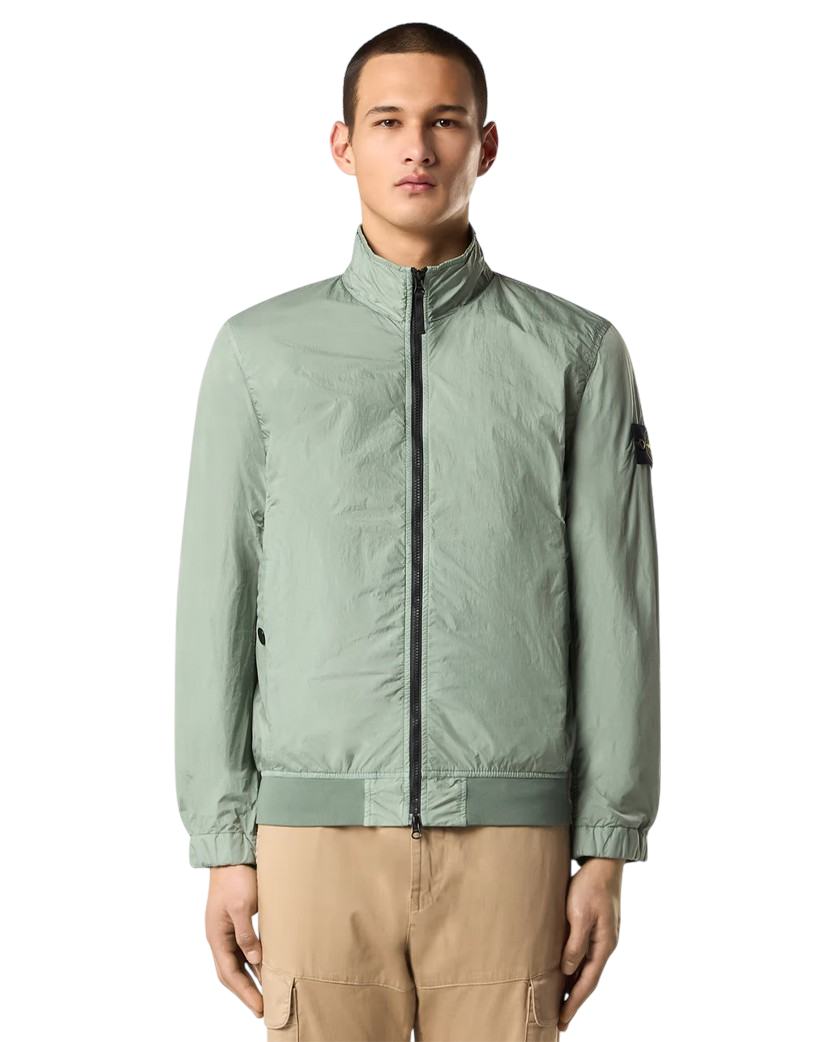 Stone Island 4100037 CRINKLE REPS R-NY Jacket Sage Green