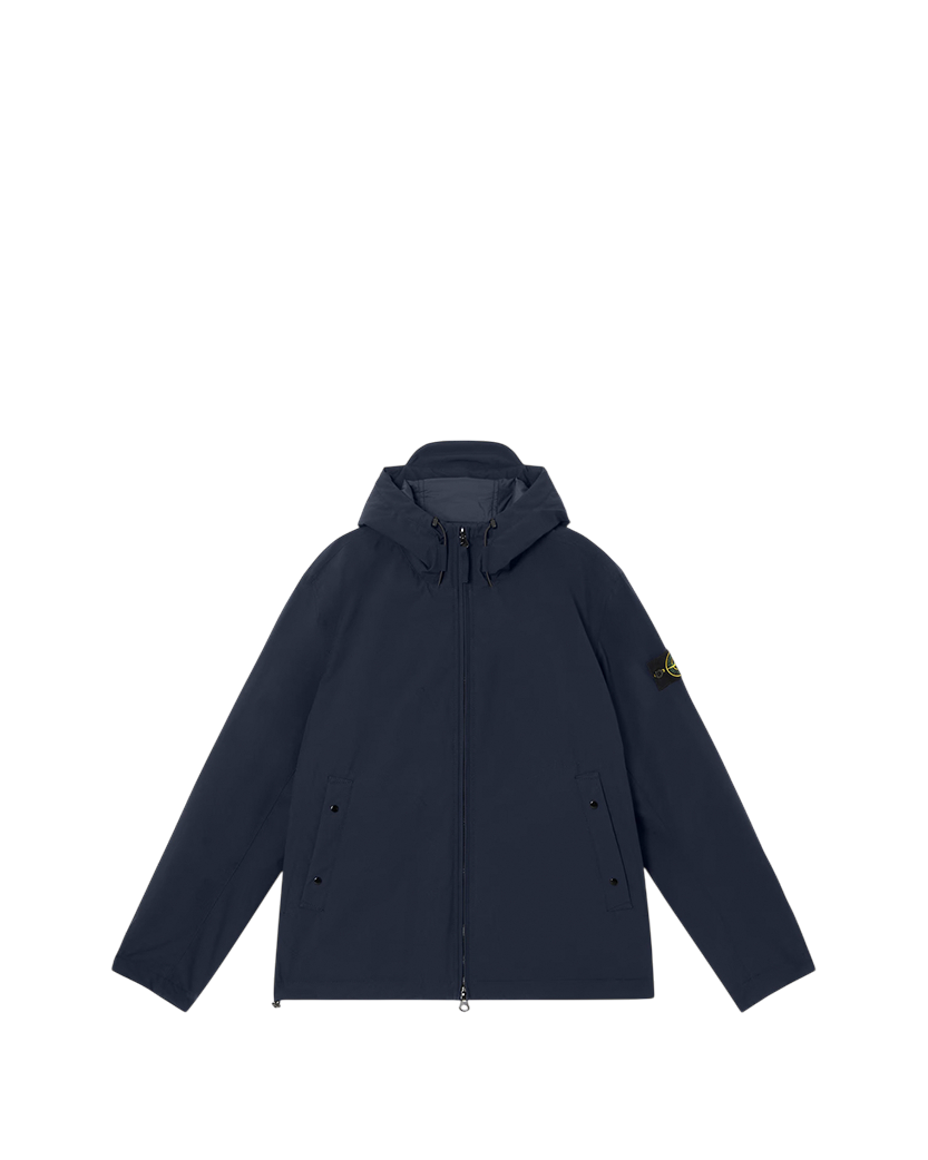 Stone Island 4100086 SOFT SHELL-R E.DYE TECHNOLOGY PRIMALOFT Padded Jacket Navy Blue