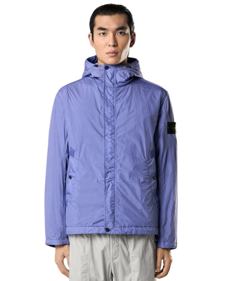 Stone Island 4100092 CRINKLE REPS R-NY Hooded Jacket Lavender