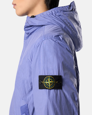 Stone Island 4100092 CRINKLE REPS R-NY Hooded Jacket Lavender