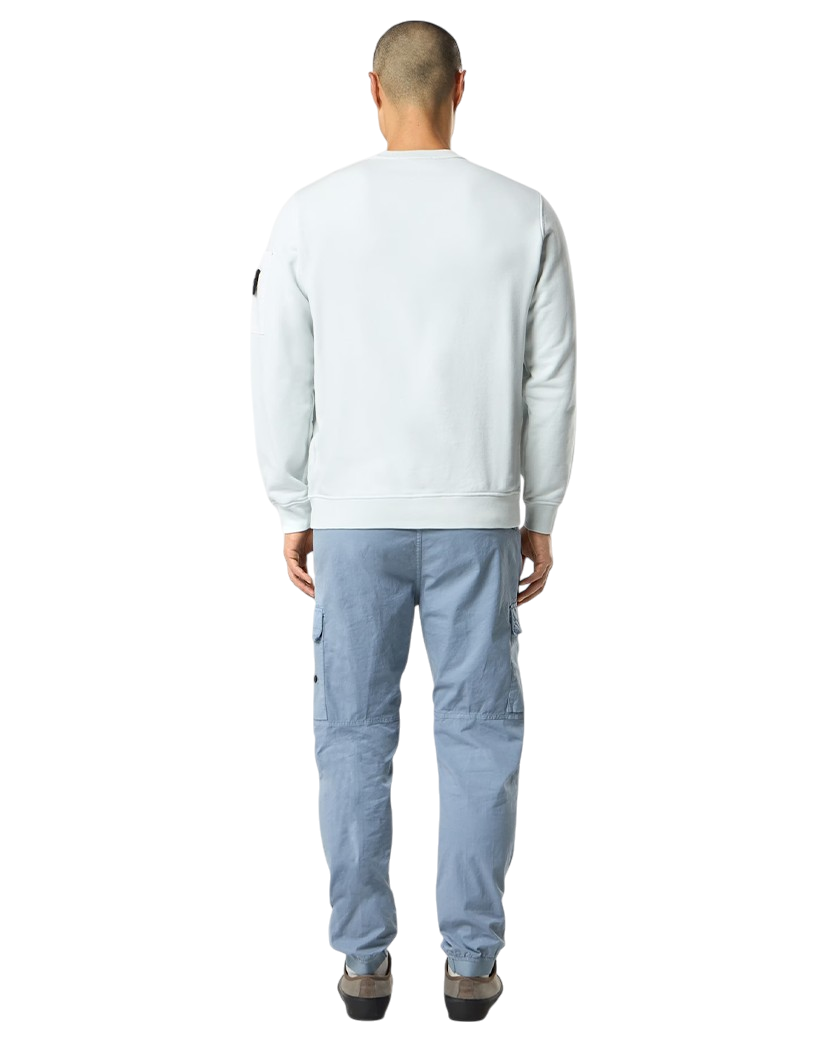 Stone Island 6100019 COTTON FLEECE Sweatshirt Sky Blue