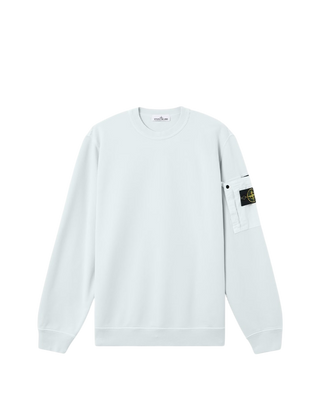 Stone Island 6100019 COTTON FLEECE Sweatshirt Sky Blue