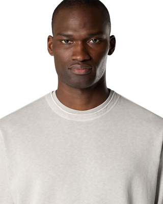 Stone Island 6100034 MALFILE FLEECE 'OLD' EFFECT Sweatshirt Pearl Grey