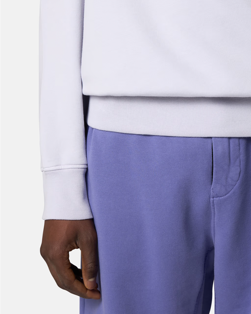 Stone Island 6100044 Organic Cotton Fleece Sweatshirt Lilac