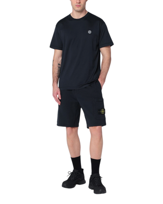 Stone Island 6200012 Cotton Bermuda Shorts Navy Blue