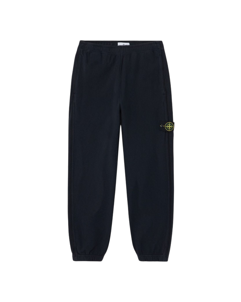Stone Island 6200012 MALFILE FLEECE 'OLD' EFFECT Sweatpants Navy Blue