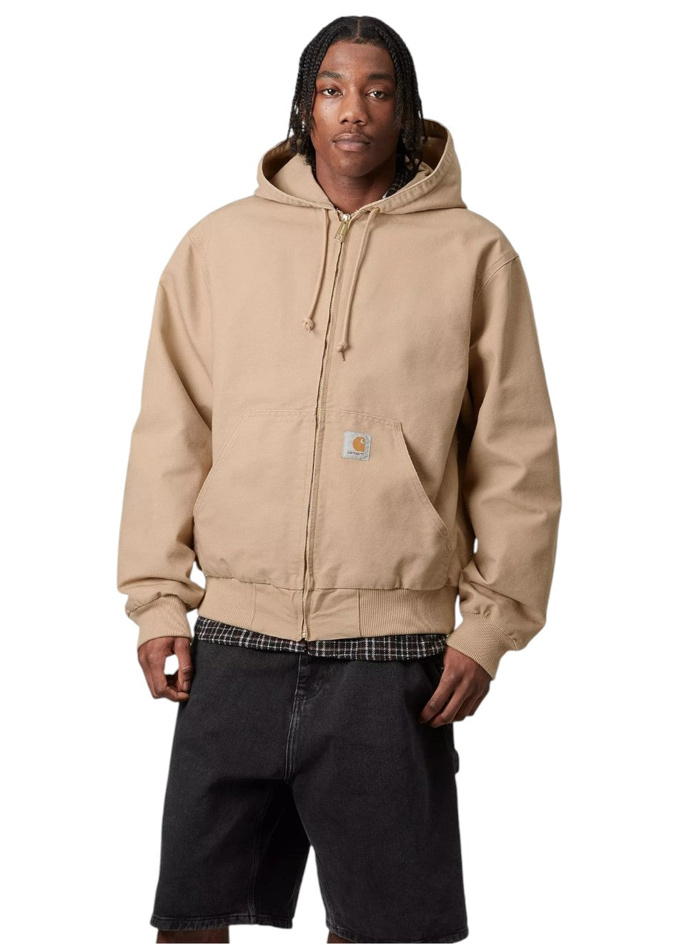 Carhartt WIP OG Active Jacket Aged Canvas Dusty H Brown