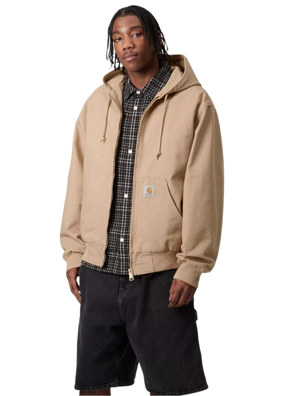 Carhartt WIP OG Active Jacket Aged Canvas Dusty H Brown