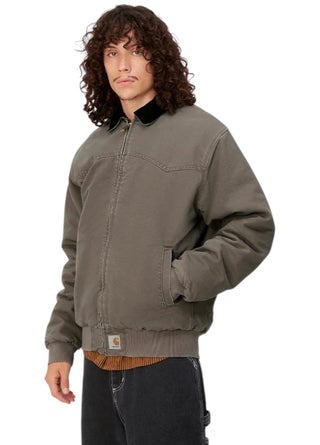 Carhartt WIP OG Santa Fe Jacket Aged Canvas Black Barista