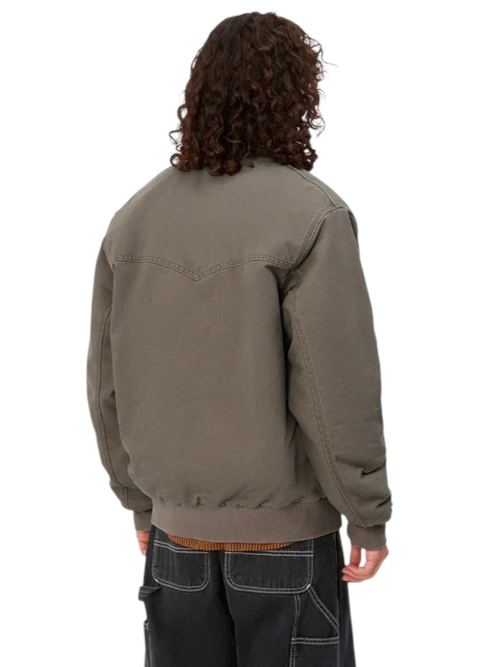 Carhartt WIP OG Santa Fe Jacket Aged Canvas Black Barista