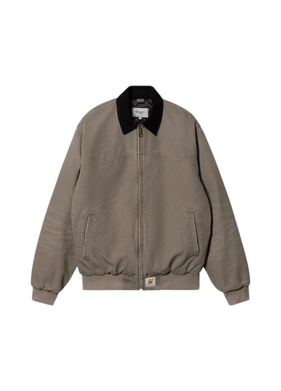 Carhartt WIP OG Santa Fe Jacket Aged Canvas Black Barista
