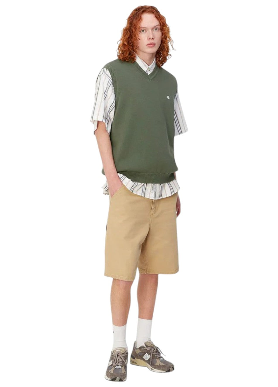 Carhartt WIP Single Knee Short Bourbon